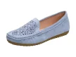 Niebieskie mokasyny damskie SABATINA 422-06A