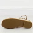 Beżowe espadyle damskie, sandały S.Barski 33132