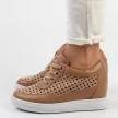 Beżowe sneakersy damskie M.DASZYŃSKI SA143-15