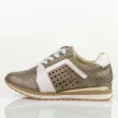 Złote sneakersy damskie, półbuty M.Daszyński 2169-4
