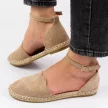 Beżowe espadryle damskie VINCEZA 34594