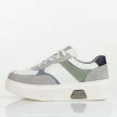 Białe skórzane sneakersy damskie Sergio Leone Sp026