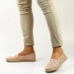 Beżowe espadryle damskie, baleriny POTOCKI 16008