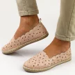 Beżowe espadryle damskie, baleriny POTOCKI 16008