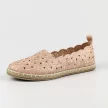 Beżowe espadryle damskie, baleriny POTOCKI 16008