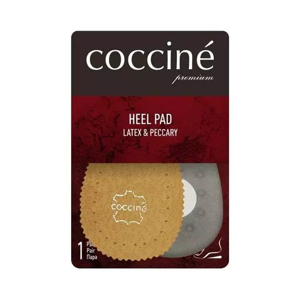 HEEL PAD PECCARY & LATEX - PODPIĘTKA COCCINE