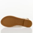 Białe płaskie sandały damskie Filippo Ds6926/25