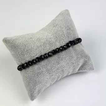 Bransoletka na gumce 526 czarny