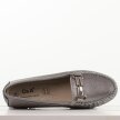 Pewter skórzane mokasyny damskie S.Barski 546