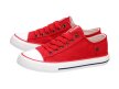 Czerwone trampki damskie BIG STAR DD274339