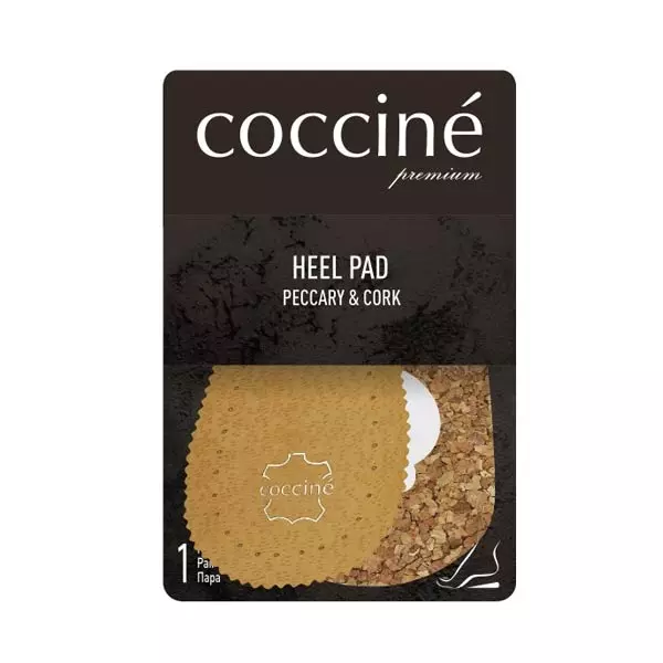HEEL PAD PECCARY & CORK PODPIETKA COCCINE