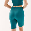 Prążkowane kolarki damskie track rib emerald