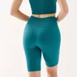 Prążkowane kolarki damskie track rib emerald