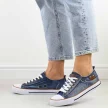 Jeansowe trampki damskie American Club Lh111