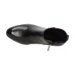 Czarne botki damskie na obcasie VINCEZA 10785 PU