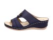 Granatowe klapki, buty damskie Sabatina 16604
