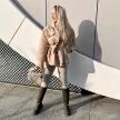 Kozaki damskie DiA 1396 TRAPER KHAKI
