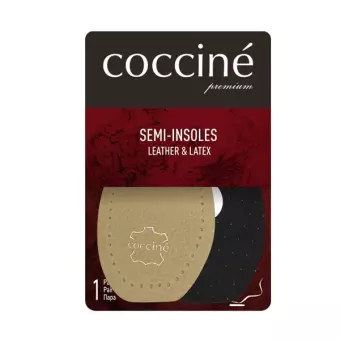Semi Insoles Leather & Latex Półwkładka Beż