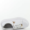 Białe skórzane sneakersy damskie na platformie Filippo Dp6246/25