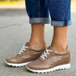 Złote sneakersy damskie M.DASZYŃSKI SA170-8