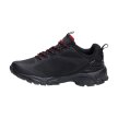 Czarne buty trekkingowe AMERICAN HL18/21 RD