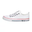 Białe trampki damskie ze skóry eko BIG STAR KK274095