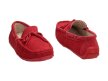 Czerwone mokasyny damskie AMERICAN JK06/21