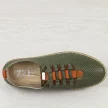 Zielone skórzane półbuty damskie Izzy 1822