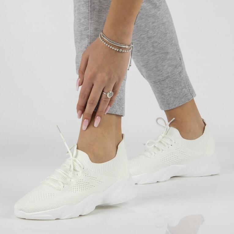 Białe sportowe buty damskie FILIPPO DTN2184/22