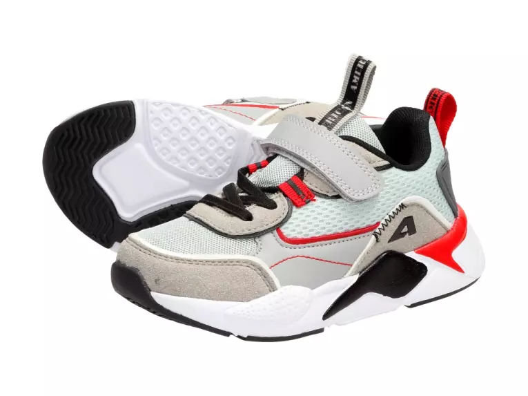 Sportowe buty dziecięce AMERICAN BS03/21 LT/GR
