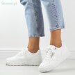 Białe sportowe buty damskie McBraun 23233