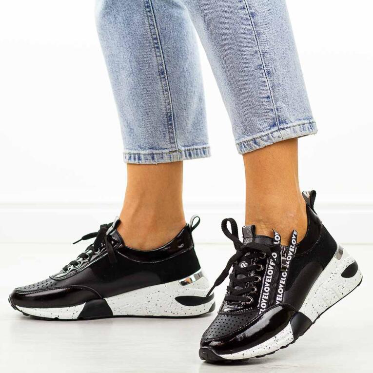 Sneakersy damskie T.Sokolski W21-92 Bk Skóra