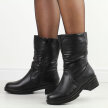 Czarne wysokie botki damskie Filo Donna Z24-43