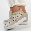 Białe sneakersy damskie M.DASZYŃSKI SA143-15