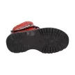 Czerwone botki dla dziewczynki NAVY DOT 61064