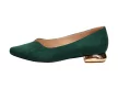 Zielone baleriny damskie VINCEZA 10601