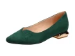Zielone baleriny damskie VINCEZA 10601
