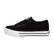 Czarne tenisówki damskie BIG STAR HH274056
