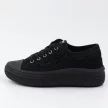 Czarne przewiewne trampki damskie Lee Cooper 1618l