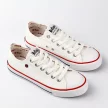 Białe tekstylne trampki damskie LEE COOPER 0875L