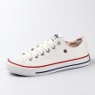 Białe tekstylne trampki damskie LEE COOPER 0875L