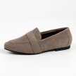 Szare zamszowe loafersy, mokasyny damskie La.Fi 017G-SU
