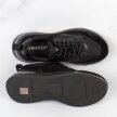 Czarne sneakersy półbuty damskie VINCEZA 10728 BK/BK