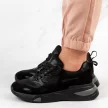 Czarne sneakersy półbuty damskie VINCEZA 10728 BK/BK