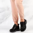 Czarne sneakersy półbuty damskie VINCEZA 10728 BK/BK