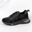 Czarne sneakersy półbuty damskie VINCEZA 10728 BK/BK