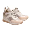 Złote sneakersy półbuty damskie VINCEZA 10670