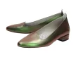 Zielone POLSKIE lordsy damskie SUZANA 4028 KAM