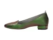 Zielone POLSKIE lordsy damskie SUZANA 4028 KAM