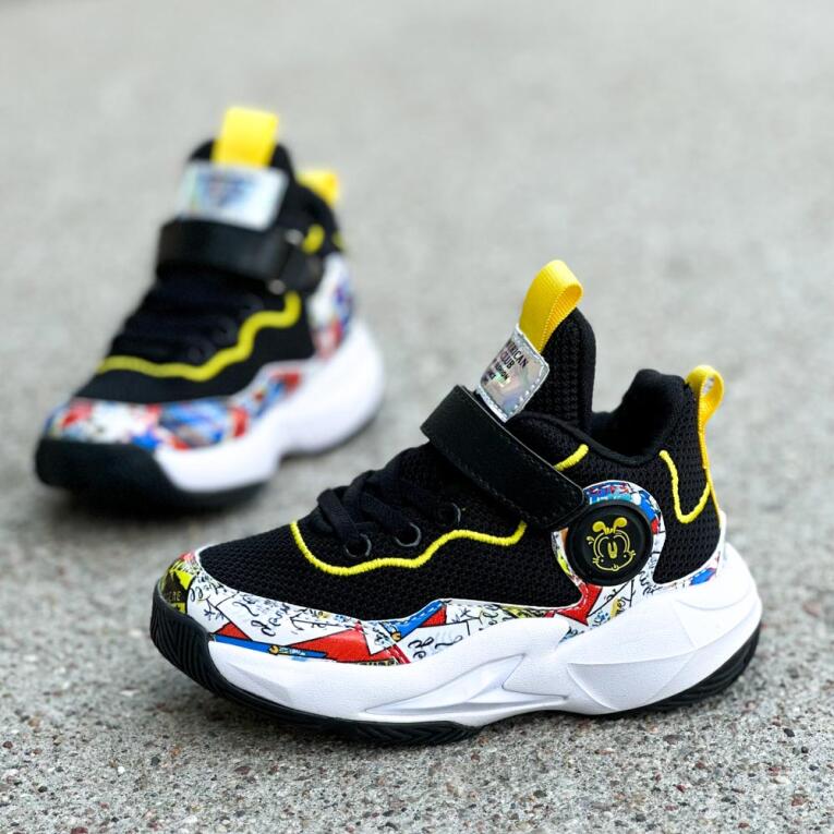 Sportowe buty dziecięce AMERICAN BD06/21 BK